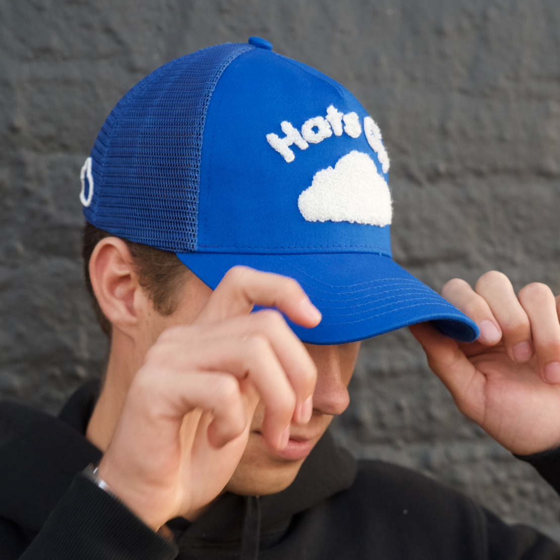 Trucker Cap King blue HatsOn